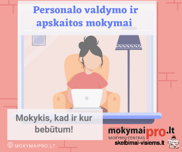 Personalo valdymas ir apskaita (nuotoliniu būdu)