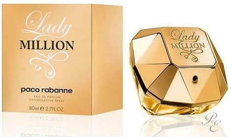 populiariausi Paco Rabanne Lady Million EDP