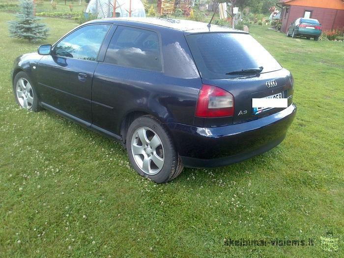 Skubiai parduodamas Audi A3 automobilis