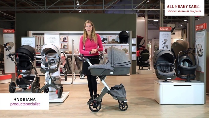 STOKKE XPLORY V5 VAIKU VEZIMELIA 2017 MODELIS