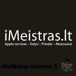 iPhone, iPad, iMac, Macbook remontas, dalys ir aksesuarai.