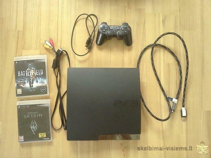 Parduodamas SONY PlayStation 3 Charcoal Black 160 GB