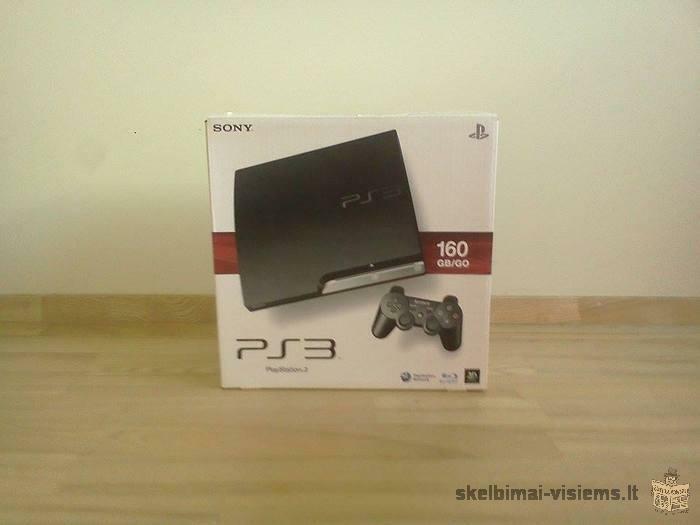 Parduodamas SONY PlayStation 3 Charcoal Black 160 GB