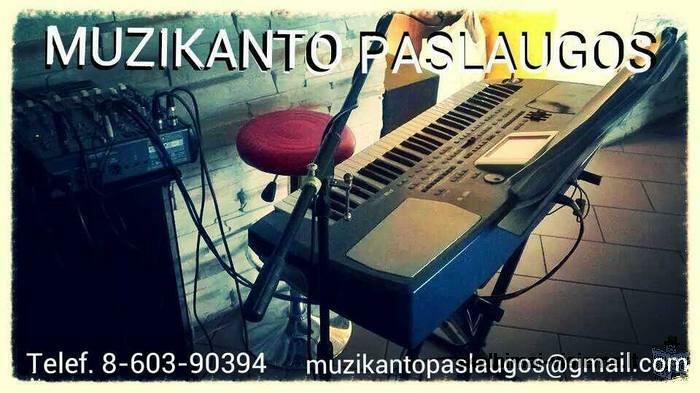 Muzikanto paslaugos