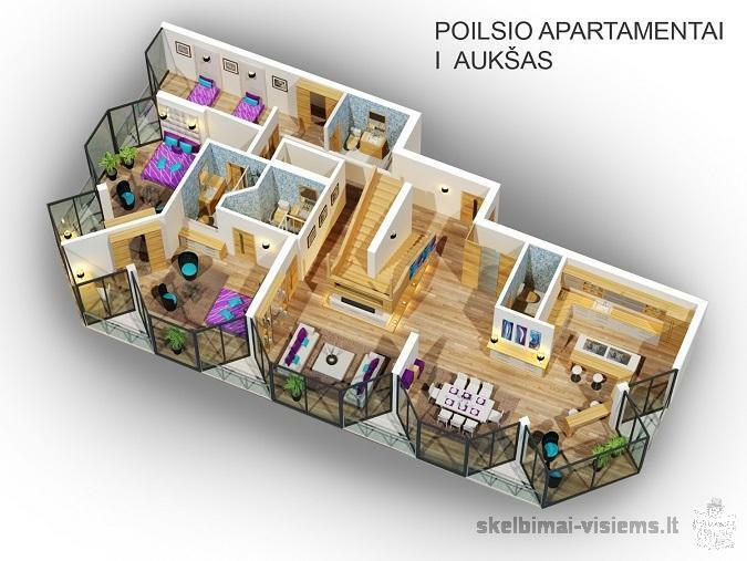 APARTAMENTAI IŠSKIRTINIAM SKONIUI PRIE JŪROS