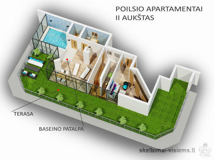 APARTAMENTAI IŠSKIRTINIAM SKONIUI PRIE JŪROS