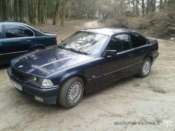 bmw e36 coupe skubiai