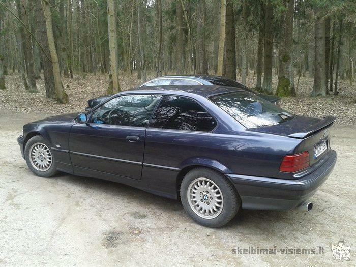 bmw e36 coupe skubiai