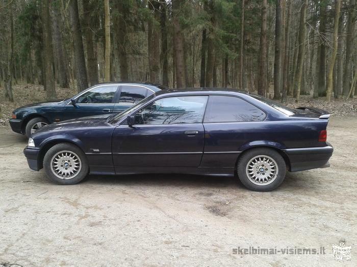 bmw e36 coupe skubiai