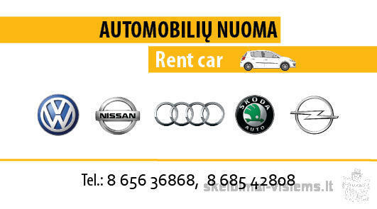 AUTOMOBILIU NUOMA