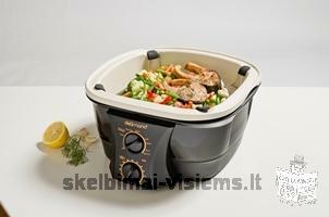 NAUJAS Delimano 8 in 1 Gourmet cooker – virtuvės prietaisas 299 Lt vietoje 399.9 Lt