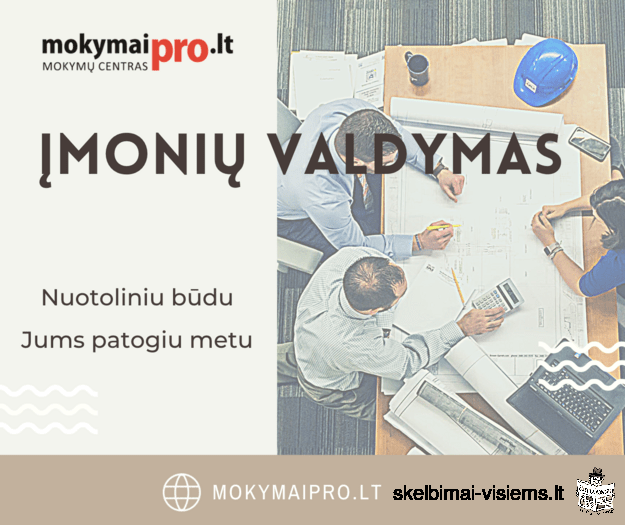 Įmonių valdymas (nuotoliniu būdu)