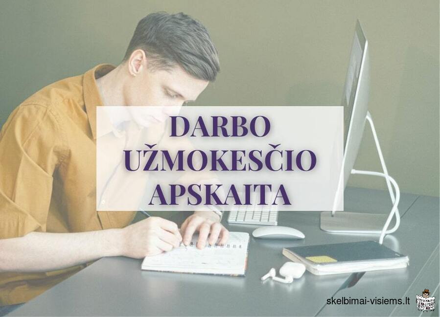 Darbo laiko ir darbo užmokesčio apskaita (nuotoliniu būdu)