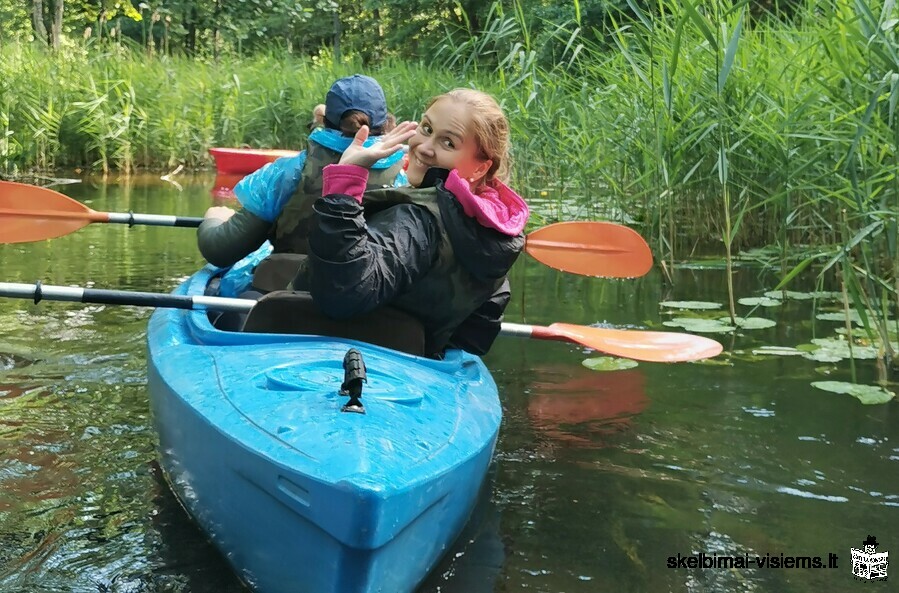 Baidarių nuoma rytų Aukštaitijoje