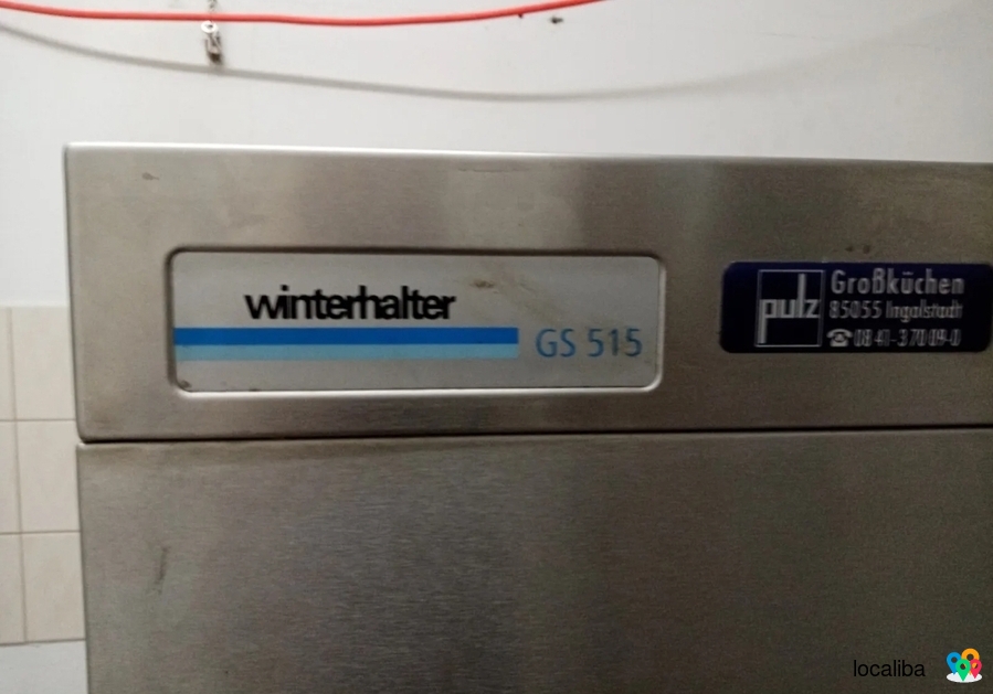 Indaplovė Gastro Winterhalter GS 515 Pilnai veikianti ir geros būklės