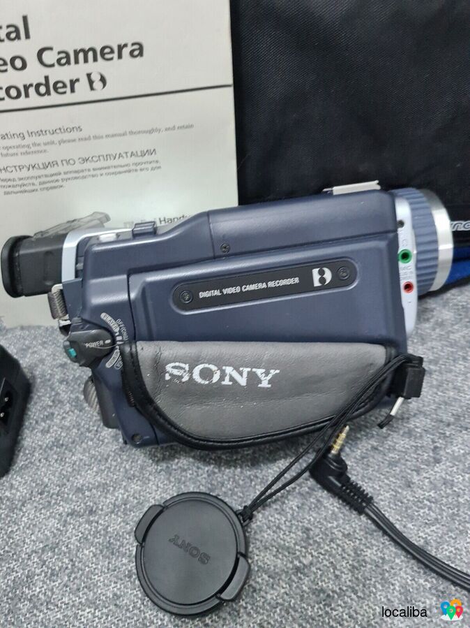 SONY HANDYCAM DCR-TRV325E HI8 / 8MM / SKAITMENINĖ 8 VAIZDO KAMERA.