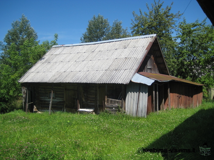 Parduodamas rąstinis namas Lazdynų g. Dūkšto m.