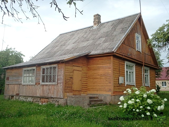 Parduodamas rąstinis namas Lazdynų g. Dūkšto m.