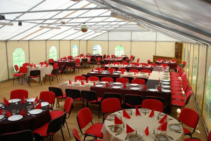 Rented tent for your party