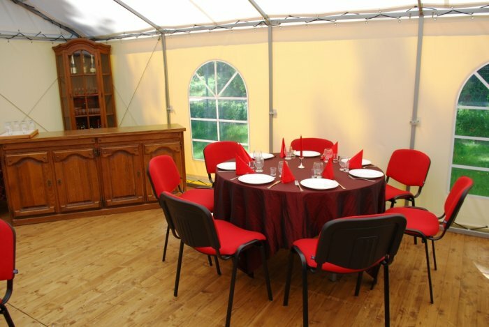 Rented tent for your party