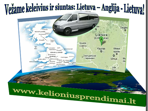 Pigiai ir Greitai vežame keleivius, siuntas. Lietuva- Anglija-Lietuva 865796303!