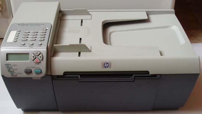 Hp officejet 5510 spausdintuvas