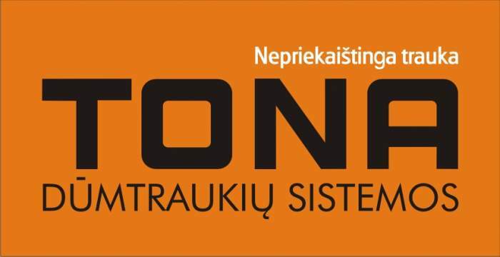 TONA – dūmtraukių sistemoms nuolaida