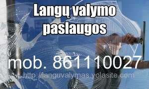 Langų valymas mob.861110027