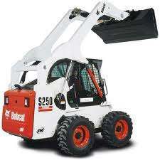 Bobcat s250 nuoma su operatoriumi