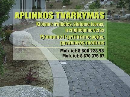 Aplinkos tvarkymas