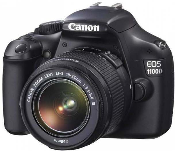 CANON EOS 1100D+EF18-55DCIII+DVD+TORBA+SD4GB