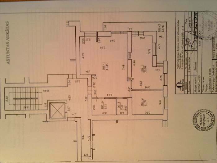 PARDUODAMAS EKONOMIŠKAS 96 (kv.m) bendro ploto butas.