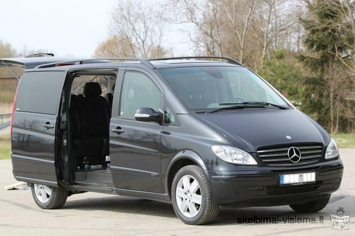 Mercedes-Benz Viano / Vito, keleivinių mikroautobusų nuoma