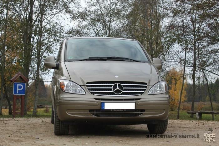 Mercedes-Benz Viano / Vito, keleivinių mikroautobusų nuoma