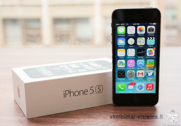 Apple iPhone 4G LTE 5S atrakinta Telefonas (SIM Free)