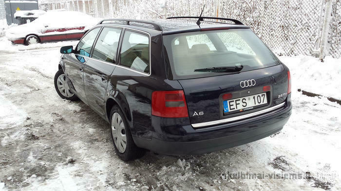 Parduodu AUDI A6 2.5 TDI 132kW