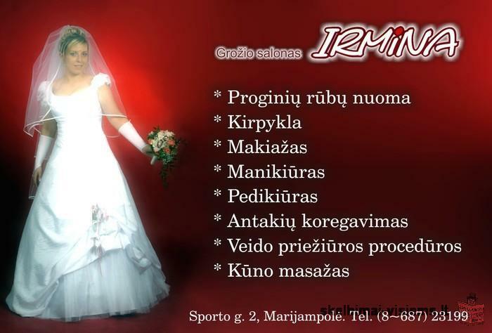 Grožio salonas IRMINA Marijampolėje