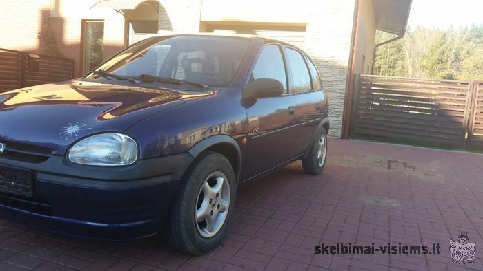 parduodu labai tvarkinga opel corsa