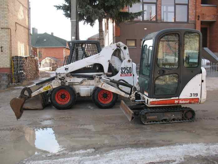 Bobcat mini krautuvo-ekskavatoriaus nuoma Panevėžyje