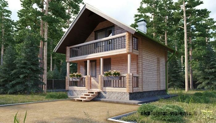 Sell Self-assembled wooden houses