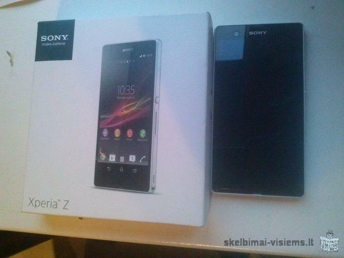 Parduodu mazai naudota telefona Sony xperia Z