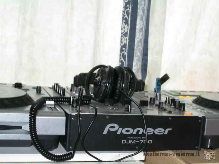 Parduodu dj aparatūrą 2x Pioneer cdj 850 ir Pioneer djm 700