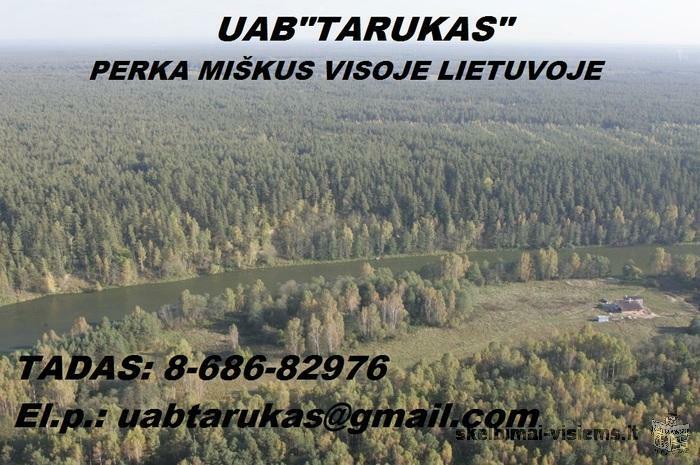 UAB "TARUKAS" PERKA MISKUS VISOJE.