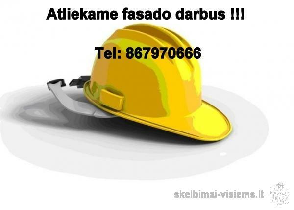 Atlieku fasado darbus !