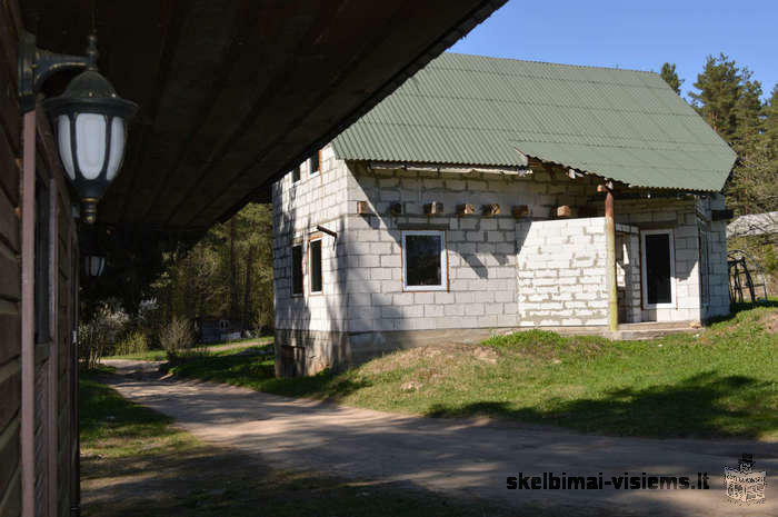 Parduodama Švenčionių r. sav., Statkuškės vs., Ramioji g., sodyba prie upės