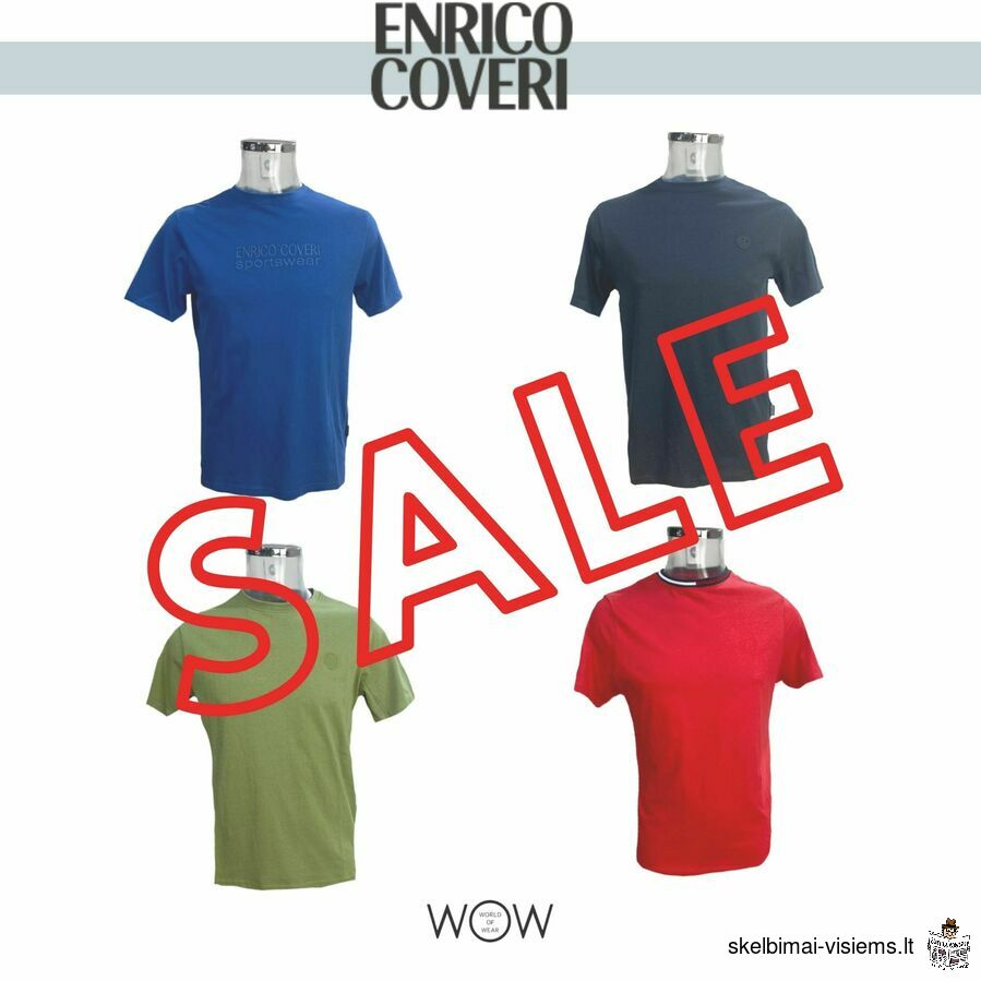 ENRICO COVERI (Italy) men's T-shirts.