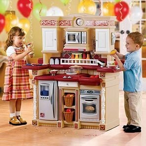 Sell children's homes and outdoor kitchen