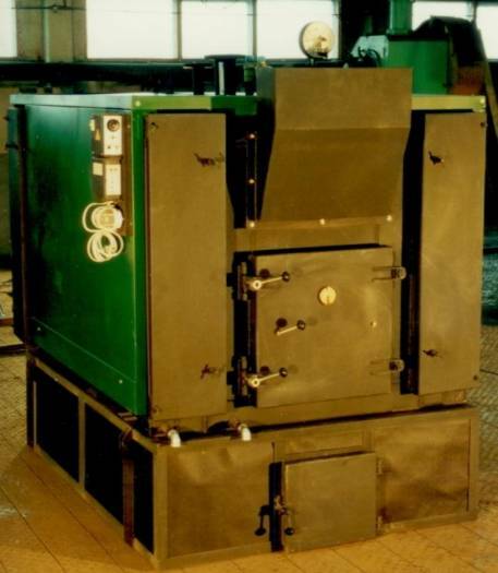 Solid fuel boilers from 50 kW - 500 kW