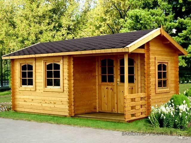 We design, produce and build wooden cabins