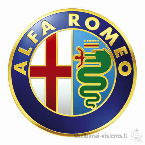 Alfa Romeo automobilių dalys pagal užsakymą